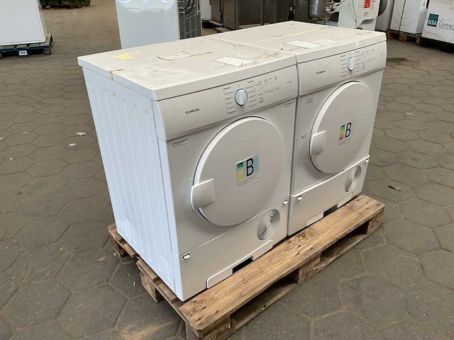 Siemens c 44-10 wasdroger (2x) - afbeelding 1 van  8
