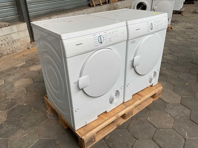 Siemens c 44-10 wasdroger (2x) - afbeelding 1 van  8