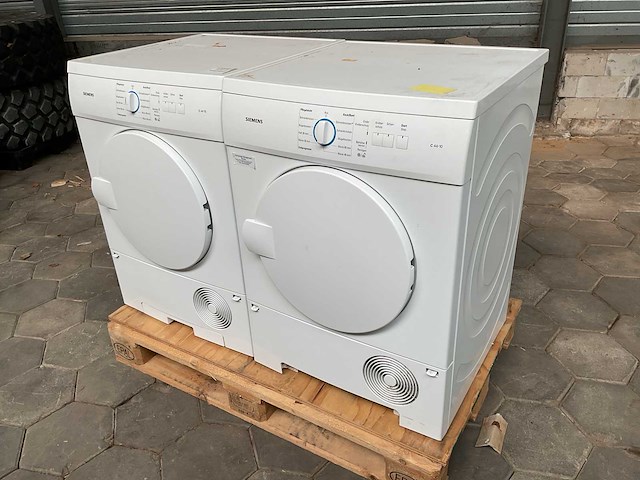 Siemens c 44-10 wasdroger (2x) - afbeelding 2 van  8