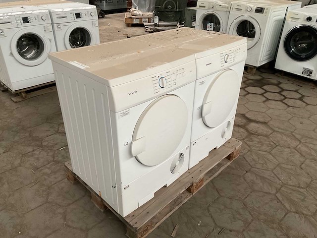 Siemens c 44-10 wasdroger (2x) - afbeelding 1 van  8