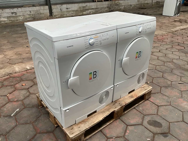 Siemens c44-10 wasdroger (2x) - afbeelding 1 van  8