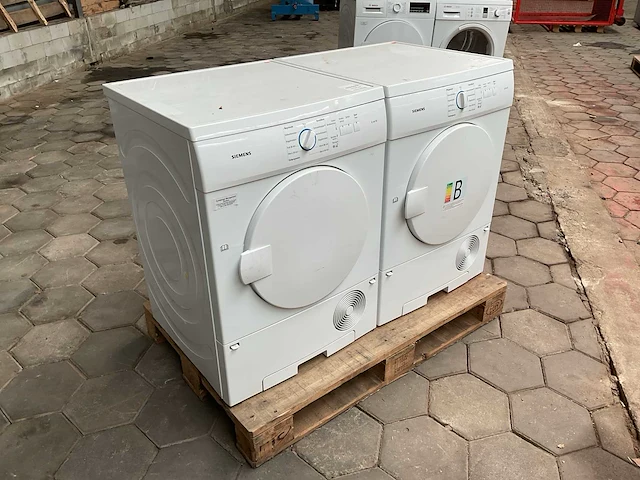Siemens c44-10 wasdroger (2x) - afbeelding 1 van  8