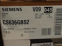 Siemens cs636gbs2 inbouw oven met stoomfunctie. breedte 60 cm. hoogte 45 cm - afbeelding 3 van  3