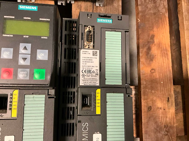 Siemens cu240-2 frequentieregelaar (4x) - afbeelding 3 van  6