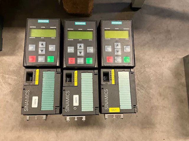 Siemens cu240e-2 pn frequentieregelaar (3x) - afbeelding 1 van  5
