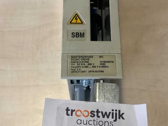 Siemens dc/ac drive - afbeelding 3 van  3