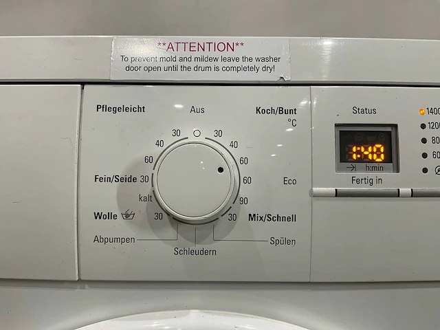 Siemens e 14.34 wasmachine - afbeelding 7 van  8