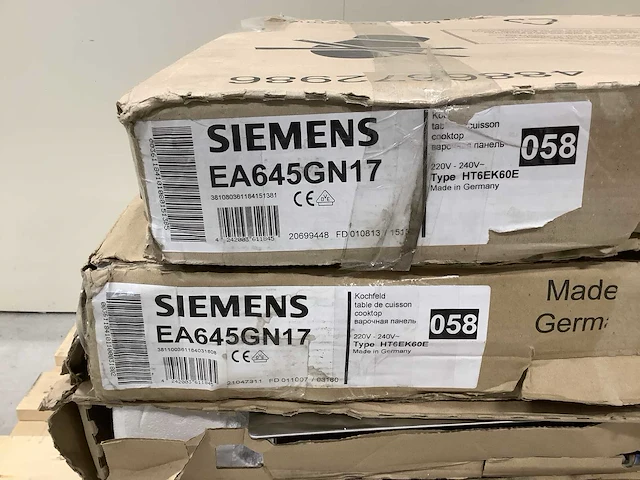 Siemens ea645gn17 keramische kookplaat (6x) - afbeelding 3 van  3