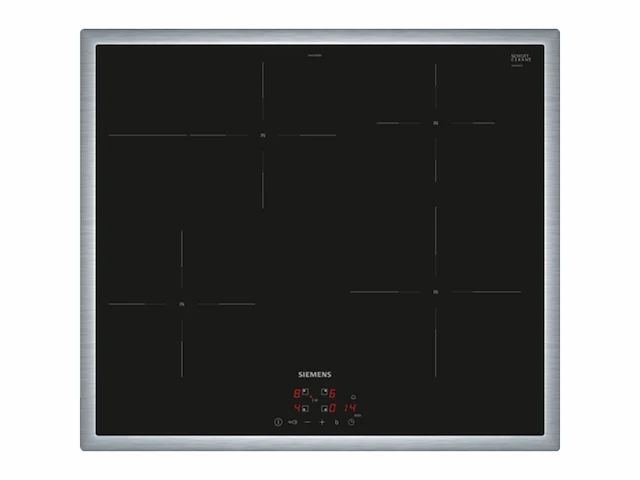 Siemens eh645bfb6e inductie kookplaat bridge 60 cm - afbeelding 1 van  5