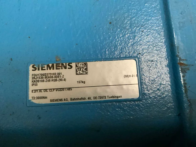 Siemens elektromotor aandrijving - afbeelding 5 van  5
