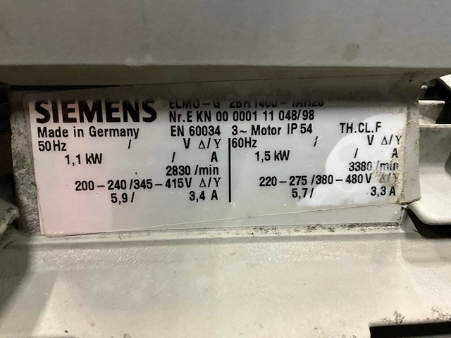 Siemens elmo-g 2bh1400 ventilator (2x) - afbeelding 8 van  10