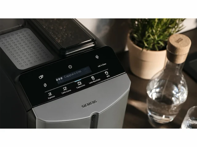 Siemens eq300 tf305e04 volautomaat espressomachine rvs - afbeelding 2 van  6