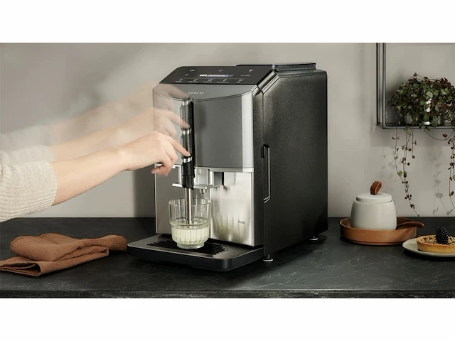 Siemens eq300 tf305e04 volautomaat espressomachine rvs - afbeelding 3 van  6