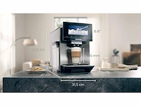 Siemens eq900 volautomatische koffiezetapparaat met molen egrinder iselect-display roestvrij staal - afbeelding 2 van  3