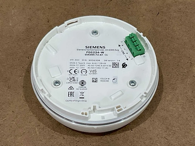 Siemens fds224-w signaal gever (38x) - afbeelding 6 van  9