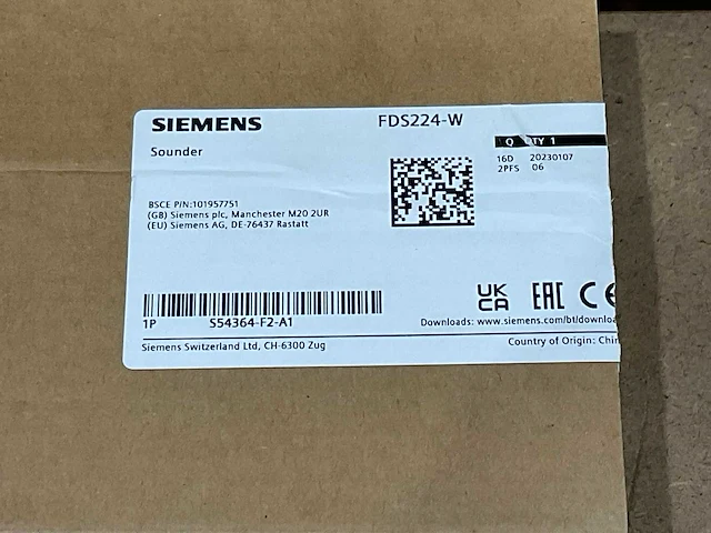 Siemens fds224-w signaal gever (38x) - afbeelding 9 van  9
