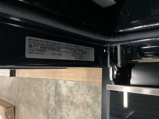 Siemens hb875g5.1 studio line inbouw oven - afbeelding 7 van  7