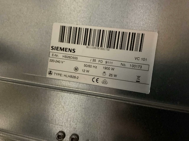 Siemens hlhb26-2 stoomoven - afbeelding 7 van  7