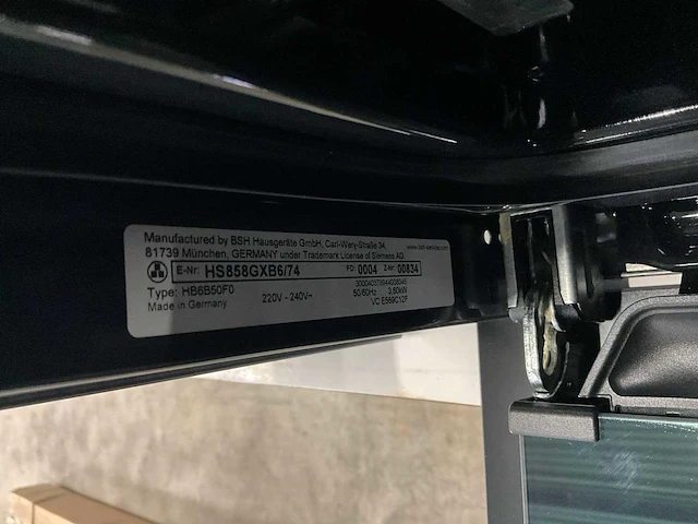 Siemens hs858gxb6/74 studio line inbouw oven - afbeelding 5 van  5
