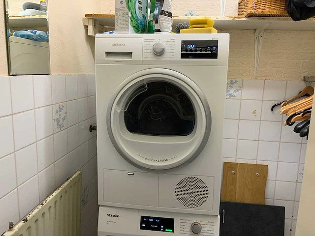 Siemens iq 500 9kg wasdroger - afbeelding 2 van  4