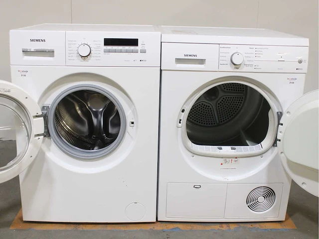 Siemens iq100 isensoric a+++ wasmachine & siemens iq300 isensoric droger - afbeelding 2 van  8