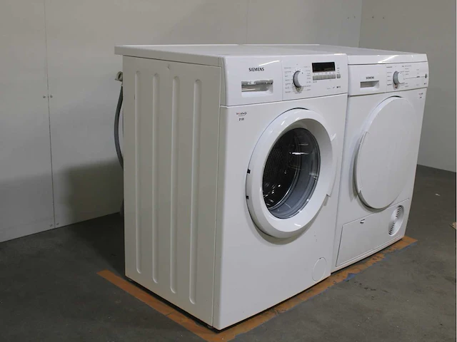 Siemens iq100 isensoric a+++ wasmachine & siemens iq300 isensoric droger - afbeelding 4 van  8