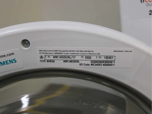 Siemens iq100 isensoric a+++ wasmachine & siemens iq300 isensoric droger - afbeelding 5 van  8