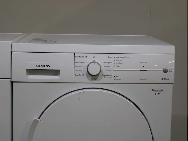 Siemens iq100 isensoric a+++ wasmachine & siemens iq300 isensoric droger - afbeelding 6 van  8