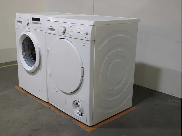 Siemens iq100 isensoric a+++ wasmachine & siemens iq300 isensoric droger - afbeelding 7 van  8