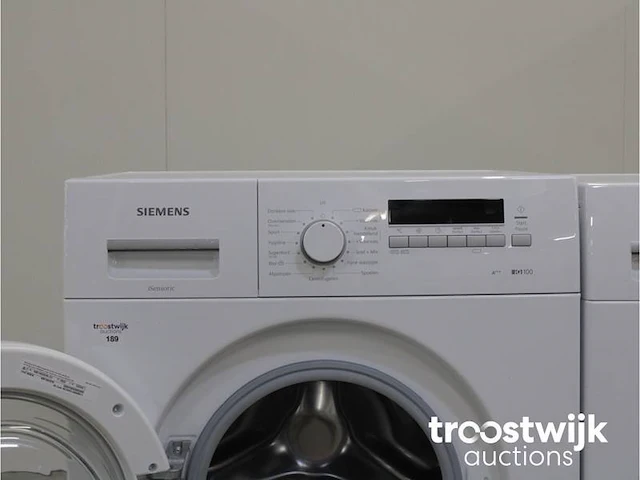 Siemens iq100 isensoric a+++ wasmachine & siemens iq300 isensoric selfcleaning condenser droger - afbeelding 3 van  8
