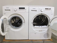 Siemens iq100 isensoric a+++ wasmachine & siemens iq500 droger - afbeelding 2 van  8
