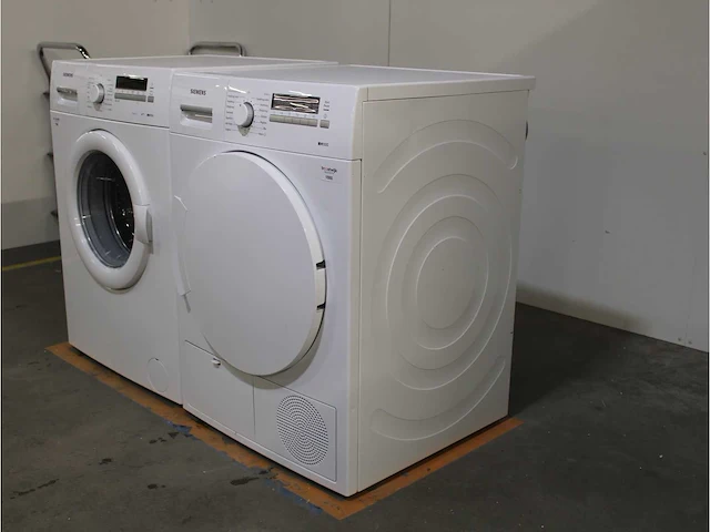 Siemens iq100 isensoric a+++ wasmachine & siemens iq500 droger - afbeelding 7 van  8