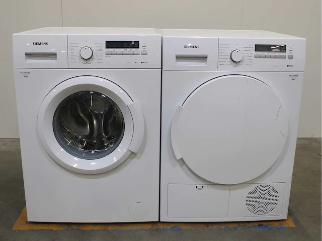 Siemens iq100 isensoric a+++ wasmachines & siemens iq500 isensoric wasdrogers - afbeelding 1 van  8