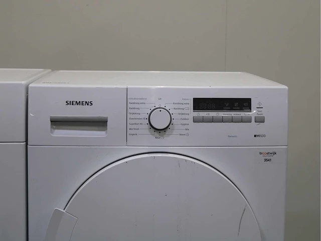 Siemens iq100 isensoric a+++ wasmachines & siemens iq500 isensoric wasdrogers - afbeelding 6 van  8