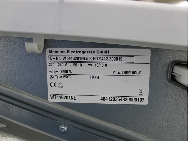 Siemens iq100 isensoric a+++ wasmachines & siemens iq500 isensoric wasdrogers - afbeelding 8 van  8