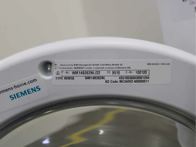 Siemens iq100 isensoric wasmachine & siemens iq500 isensoric wasdroger - afbeelding 5 van  8