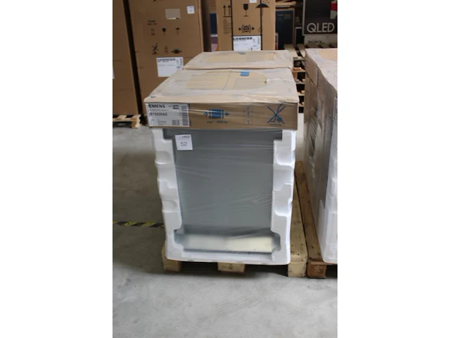 Siemens iq100 sn615x00ae vaatwasser. breedte 59,8 cm. diepte 55 cm. hoogte 81,5 cm - afbeelding 3 van  4