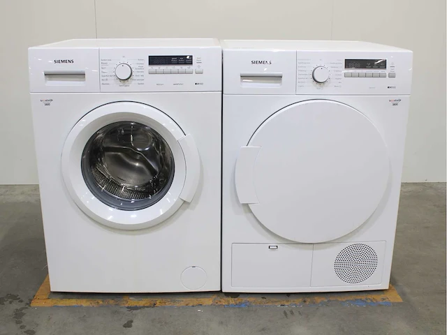 Siemens iq100 varioperfect wasmachines & siemens iq500 isensoric wasdrogers - afbeelding 2 van  8