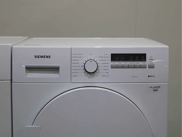 Siemens iq100 varioperfect wasmachines & siemens iq500 isensoric wasdrogers - afbeelding 6 van  8