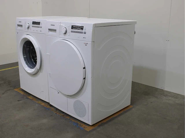 Siemens iq100 varioperfect wasmachines & siemens iq500 isensoric wasdrogers - afbeelding 7 van  8