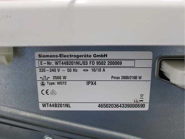 Siemens iq100 varioperfect wasmachines & siemens iq500 isensoric wasdrogers - afbeelding 8 van  8
