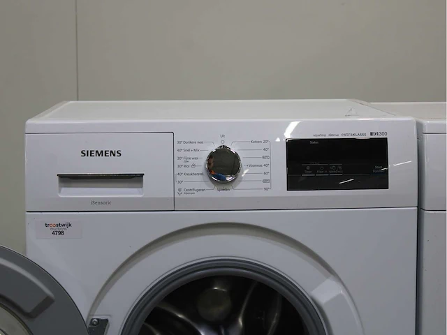 Siemens iq300 isensoric aquastop iqdrive extraklasse wasmachine & siemens iq300 isensoric extraklasse wasdroger - afbeelding 3 van  8