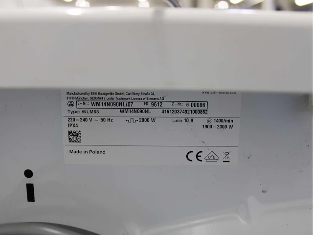 Siemens iq300 isensoric aquastop iqdrive extraklasse wasmachine & siemens iq300 isensoric extraklasse wasdroger - afbeelding 5 van  8