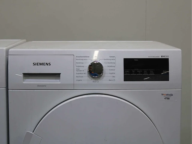 Siemens iq300 isensoric aquastop iqdrive extraklasse wasmachine & siemens iq300 isensoric extraklasse wasdroger - afbeelding 6 van  8