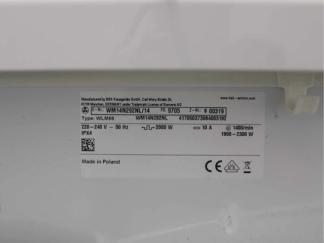 Siemens iq300 isensoric aquastop iqdrive extraklasse wasmachine & siemens iq300 isensoric extraklasse wasdroger - afbeelding 5 van  8
