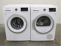 Siemens iq300 isensoric aquastop iqdrive extraklasse wasmachine & siemens iq300 isensoric extraklasse wasdroger - afbeelding 1 van  8