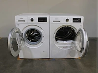 Siemens iq300 isensoric aquastop iqdrive extraklasse wasmachine & siemens iq500 isensoric extraklasse wasdroger - afbeelding 2 van  8