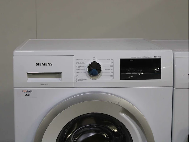 Siemens iq300 isensoric aquastop iqdrive extraklasse wasmachine & siemens iq500 isensoric extraklasse wasdroger - afbeelding 3 van  8