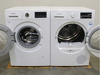 Siemens iq300 isensoric aquastop iqdrive extraklasse wasmachine & siemens iq500 isensoric selfcleaning condenser wasdroger - afbeelding 2 van  8