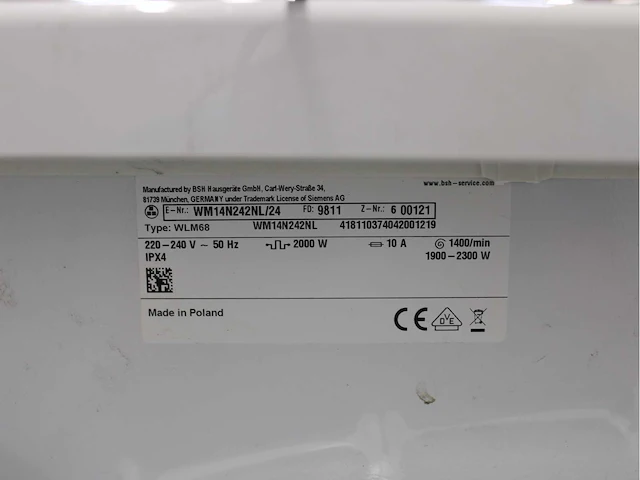 Siemens iq300 isensoric aquastop iqdrive wasmachine & siemens iq300 isensoric wasdroger - afbeelding 5 van  8